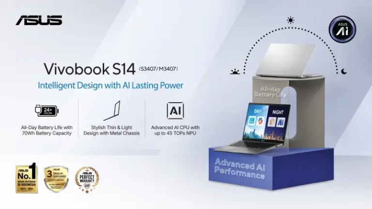 Laptop AI 2025: ASUS Vivobook S14 yang Mengerti Cara Saya Bekerja 2 Vivobook S14 S3407 M3407